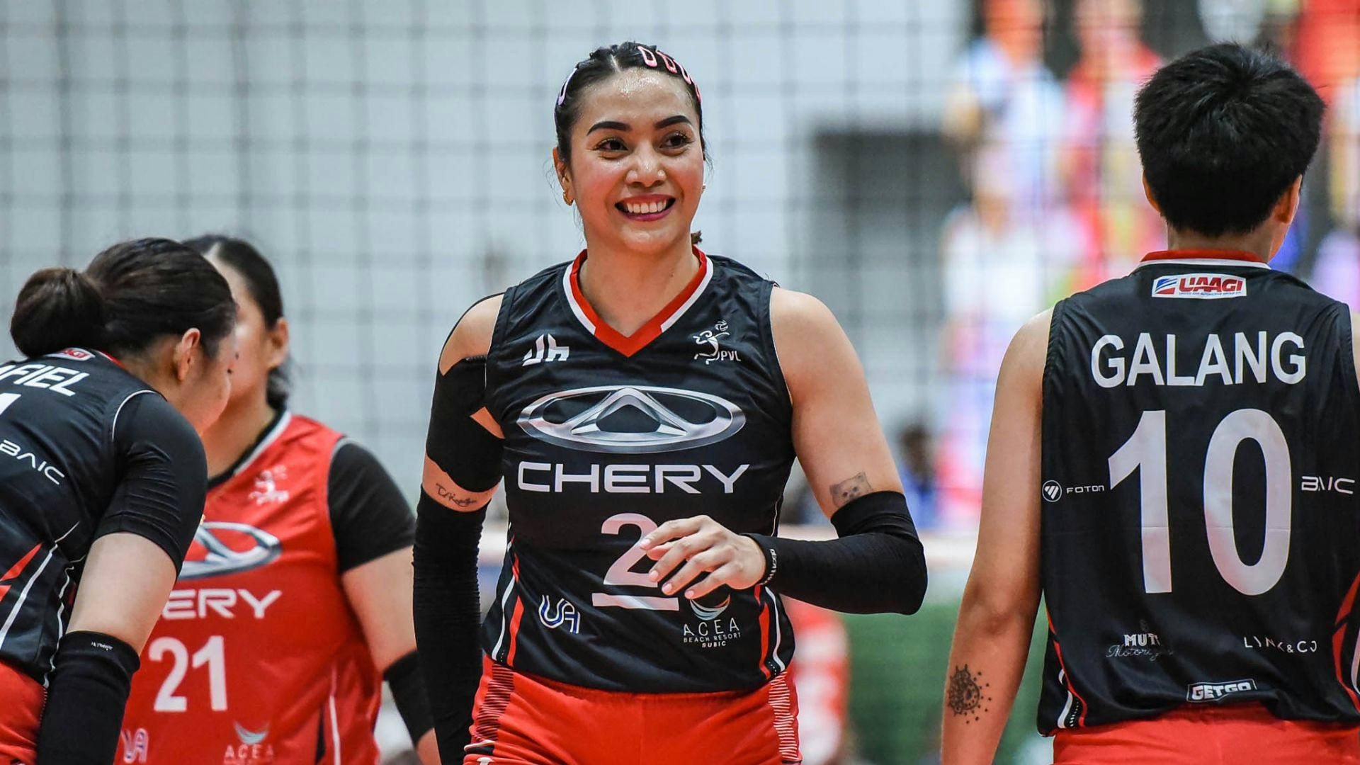 Aby Maraño cherishes Passi homecoming as Chery Tiggo stays perfect in PVL on Tour